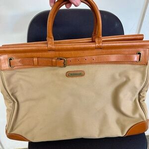 Tan Leather Ralph Lauren vintage Bag